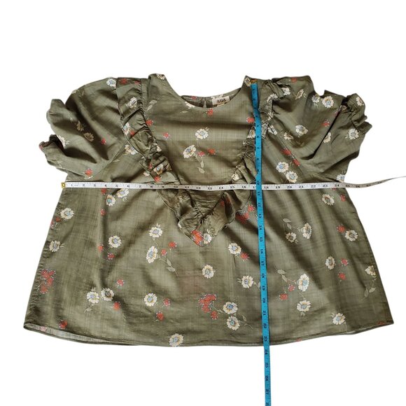 a.n.a BALLOON SLEEVE TOP SIZE XXL - Picture 7 of 7